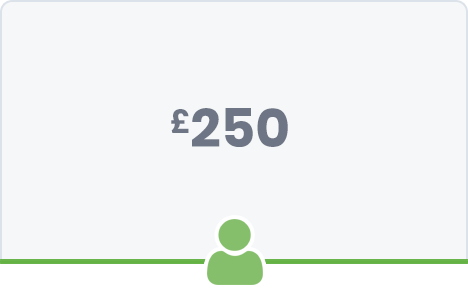£250 - 1st Referral